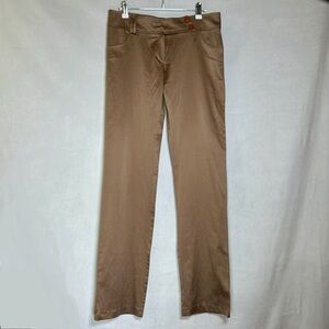 Les Folies d’Herry Paris Women’s Pants – Made in France. Taupe Tan Size M